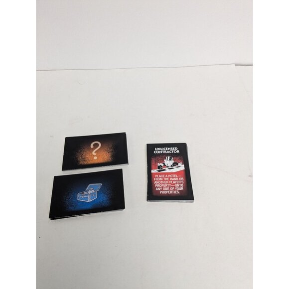 Monopoly Cheaters Edition 2017 Replacement Cards Cheater Chance Community Chest - Picture 1 of 5